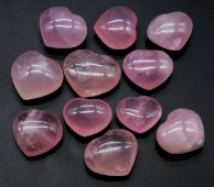 Coeurs Quartzo Rosa 'AAA' lot 200g