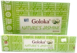 Incenso Goloka Nature's Jasmim 15g
