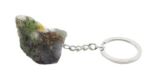 Porta-Chaves Ágata Mousse bruta 3cm