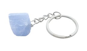 Porta-Chaves Aigue Marine bruta 3cm