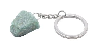 Porta-Chaves Aventurina Verde bruta 3cm