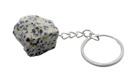 Porta-Chaves Jaspe Dalmatien brut 3cm