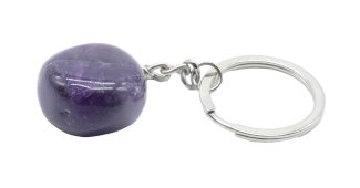 Porta-Chaves Ametista rolada 3cm
