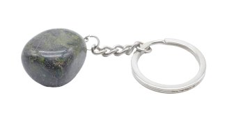 Porta-Chaves Jaspe Sangue de Dragão rolada 3cm