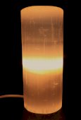 Lâmpada Selenite Cylindre 20cm