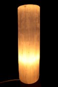 Lâmpada Selenite Cylindre 30cm