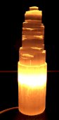 Lâmpada Selenite Montagne 30cm