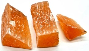 Selenite Orange bruta 1KG