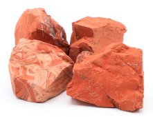 Jaspe Vermelho 'A' bruta 1Kg