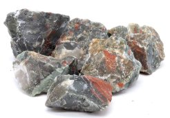 Jaspe Sanguine d'Afrique 'A' bruta 1Kg