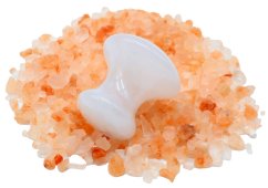 Cogumelo de Massage Quartzo Rose