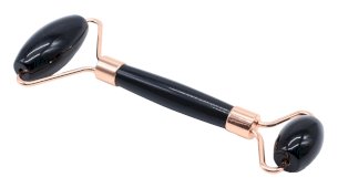 Rolo Duplo de Massagem Obsidiana Preta