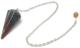 Pêndulo conique Ágata Indienne 3.5cm