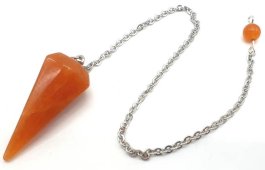 Pêndulo conique Aventurina Orange 3.5cm