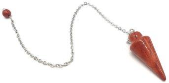 Pêndulo Goutte Jaspe Vermelho 3cm