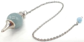 Pêndulo sphère Aigue Marine 4cm