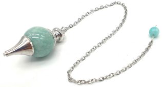 Pêndulo sphère Amazonita Extra 4cm