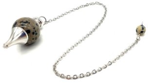 Pêndulo sphère Jaspe Dalmatien 4cm