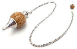 Pêndulo sphère Jaspe Paysage 4cm