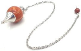 Pêndulo sphère Jaspe Vermelho 4cm