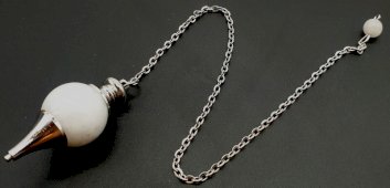 Pêndulo sphère Pedra de Lua Branca 4cm