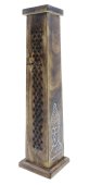 Porta-Incenso Madeira Tour Buda 30cm