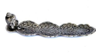 Porta-Incenso Métal Buda 21cm