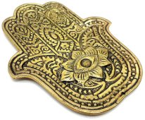 Porta-Incenso Métal Main de Fatima 12cm