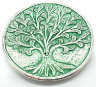 Porta-Incenso Métal Árvore de Vie 10cm