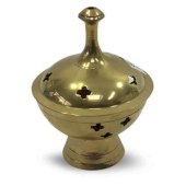 Queimador Resina Laiton Etoiles Or 10cm