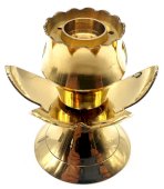 Queimador Resina Bronze Lotus 7cm