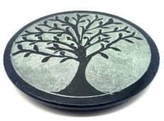 Porta-Incenso Pedra Rond Árvore de Vie Fin 10cm