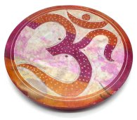 Porta-Incenso Pedra Rond OM Dégradé 10cm