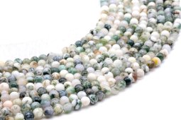 Perles Ágata Árvore 4mm sobre fil 40cm