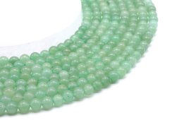 Perles Aventurina Verde 6mm sobre fil 40cm