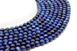 Perles Cyanite 6mm sobre fil 40cm