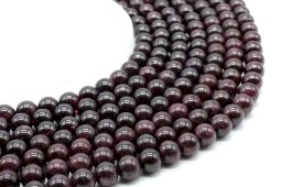 Perles Granada 8mm sobre fil 40cm