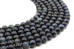 Perles Olho de Falcão 'AA' 10mm sobre fil 40cm