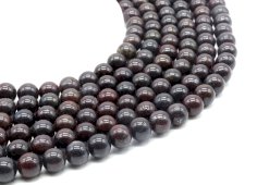 Perles Jaspe Arc-en-Ciel 10mm sobre fil 40cm