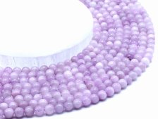 Perles Kunzite 6mm sobre fil 40cm