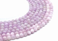 Perles Kunzite 8mm sobre fil 40cm