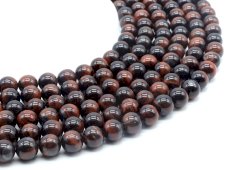 Perles Olho de Touro 10mm sobre fil 40cm