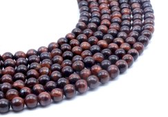 Perles Olho de Touro 8mm sobre fil 40cm