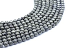 Perles Pyrite 6mm sobre fil 40cm