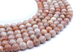 Perles de Sol 'AA' 10mm sobre fil 40cm