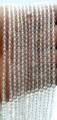 Perles facettées Cristal de Rocha 3mm sobre fil 40cm