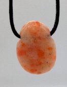 Pedra de soleil rolada Perfurada 3cm