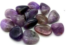 Ametista Chevron roladas 200g