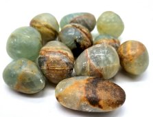 Calcita Azul 'AB' roladas 200g