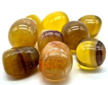 Fluorita Amarelo 'A' roladas 200g